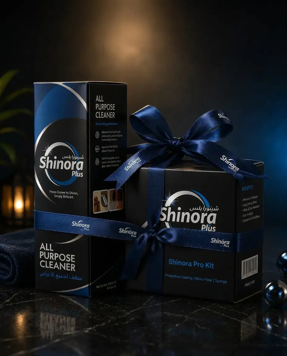 Premium packshot — bottle on clean white or dark surface, well-lit